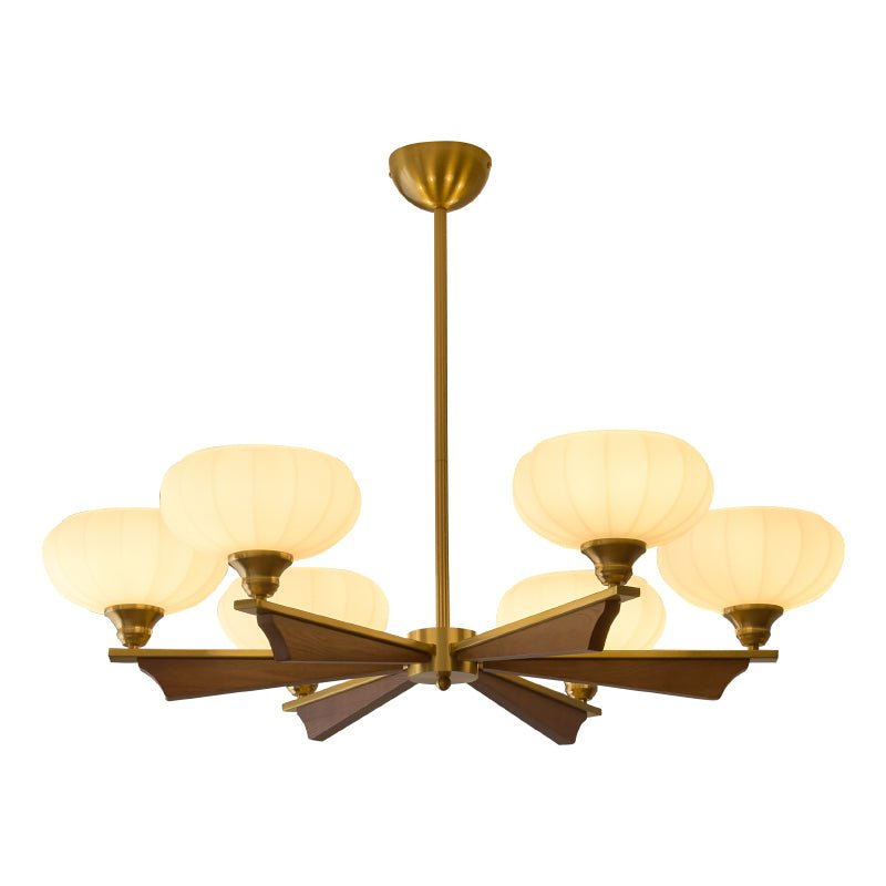 Elara Bloom Modern Chandelier with Adjustable Height & LED Lighting