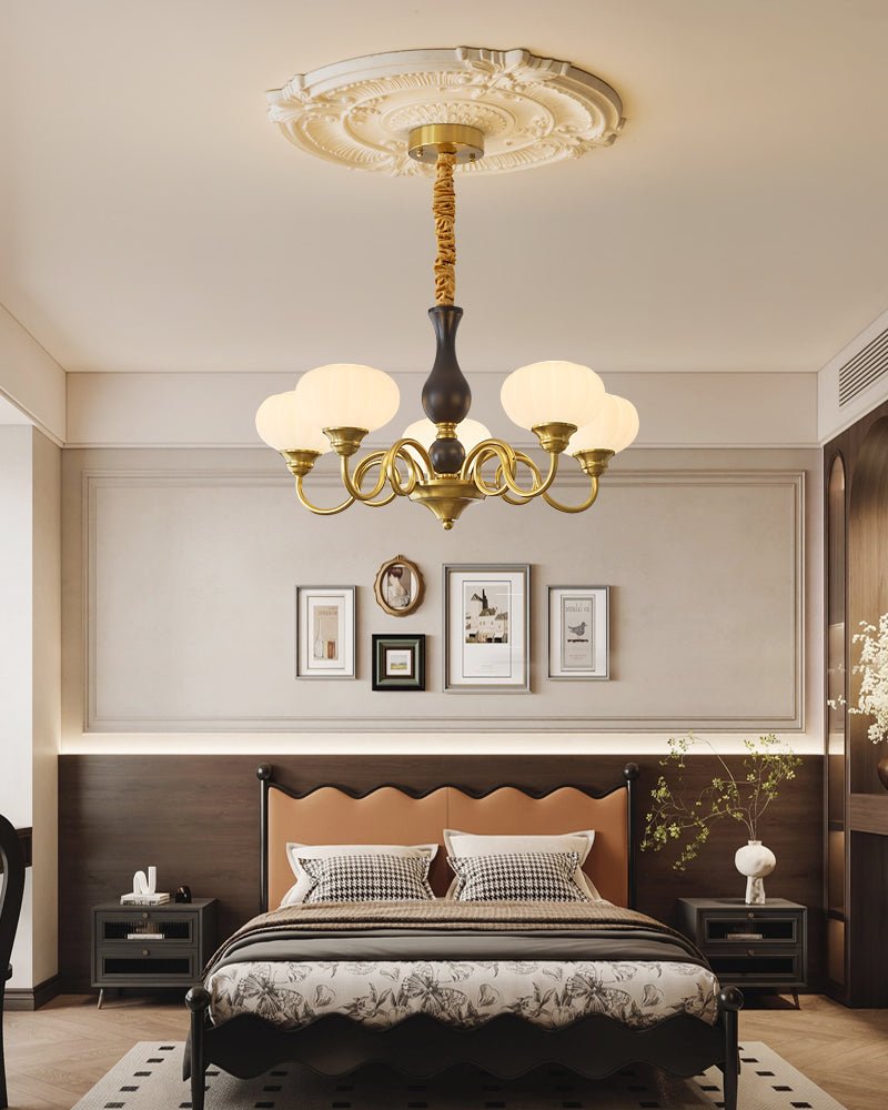 Elaris Crystal Chandelier - Dimmable LED Lighting & Elegant Design