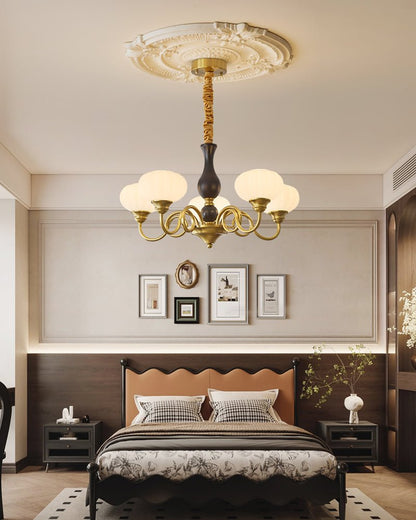 Elaris Crystal Chandelier - Dimmable LED Lighting & Elegant Design