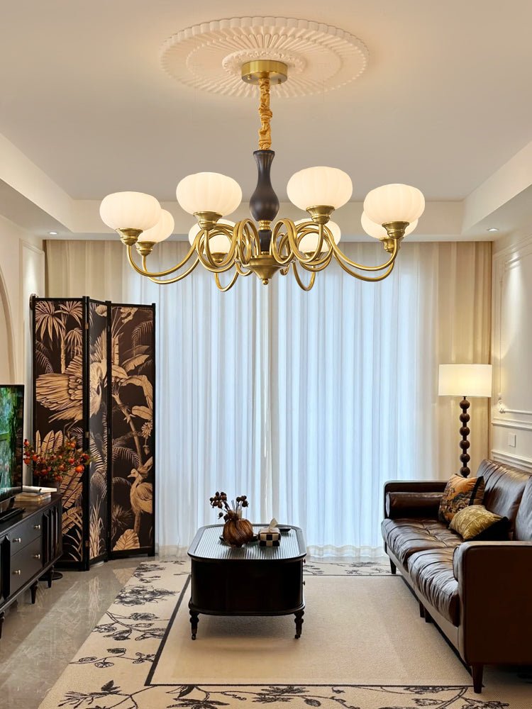 Elaris Crystal Chandelier - Dimmable LED Lighting & Elegant Design