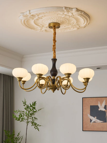 Elaris Crystal Chandelier - Dimmable LED Lighting & Elegant Design