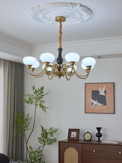 Elaris Crystal Chandelier - Dimmable LED Lighting & Elegant Design
