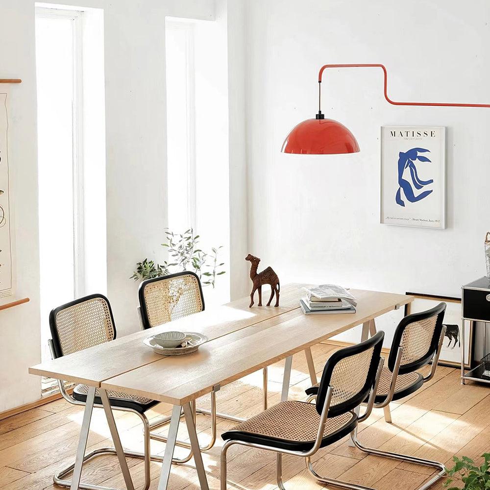 Elio Plug-In Wall Lamp with Adjustable Brightness and Modern Design