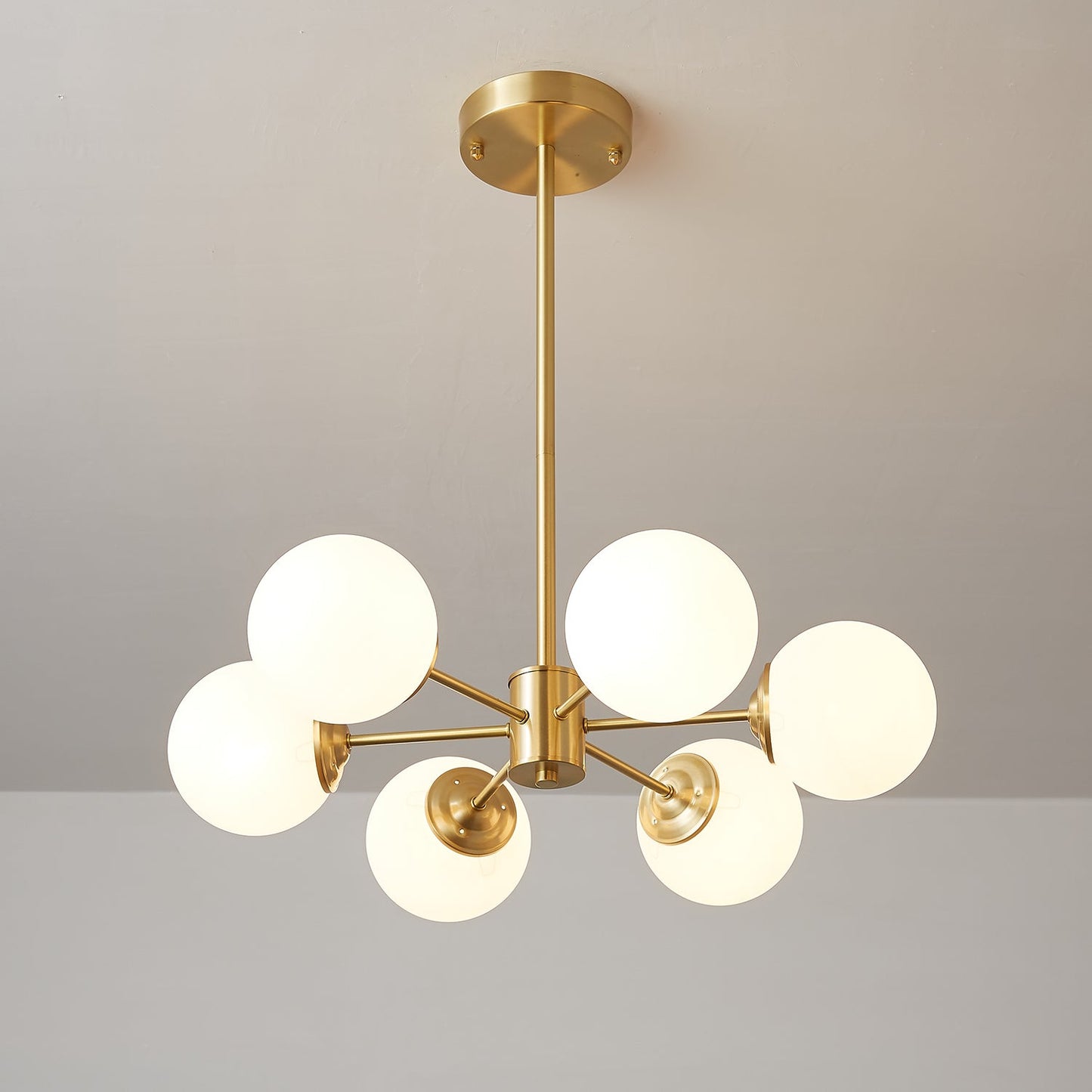 Elysium Crystal Chandelier - Dimmable LED Light, Elegant Design