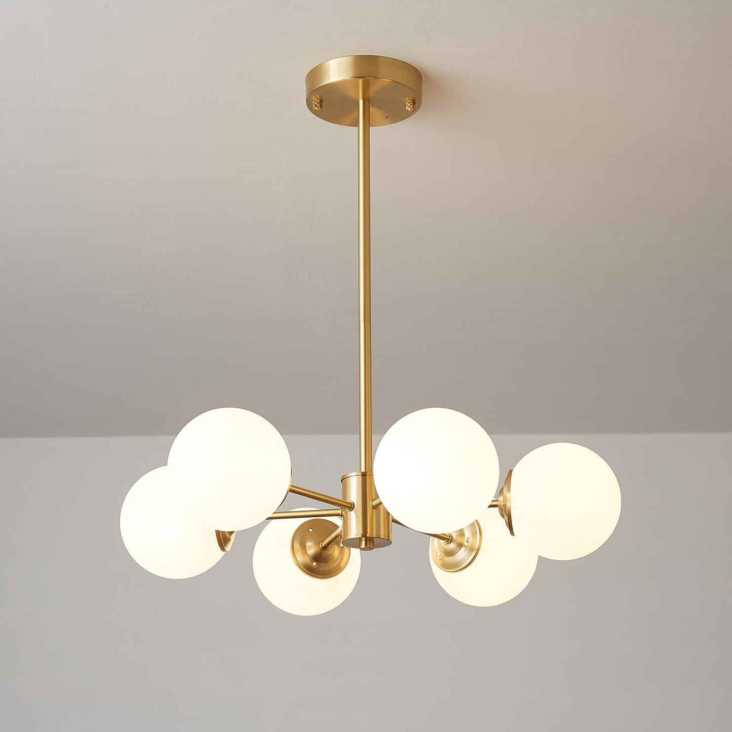 Elysium Crystal Chandelier - Dimmable LED Light, Elegant Design