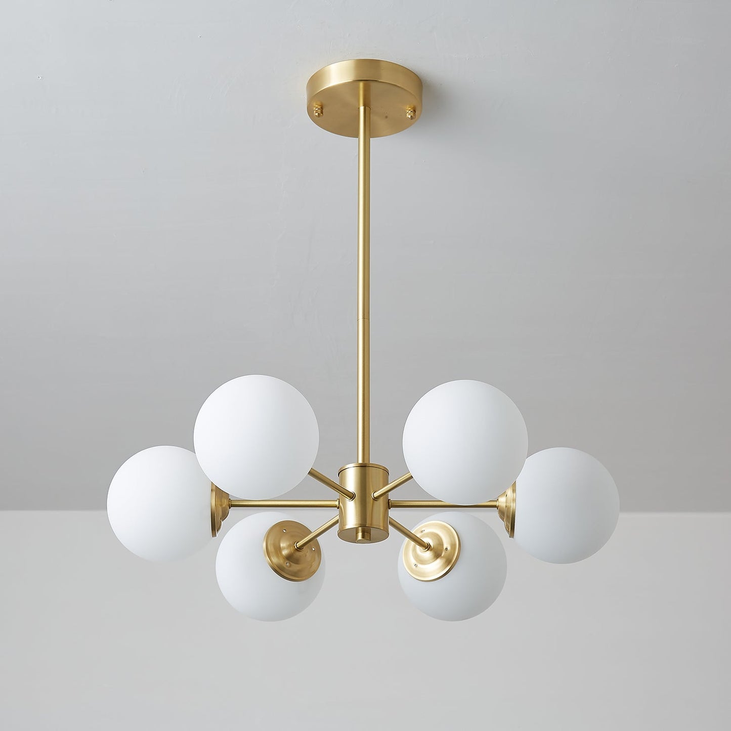 Elysium Crystal Chandelier - Dimmable LED Light, Elegant Design