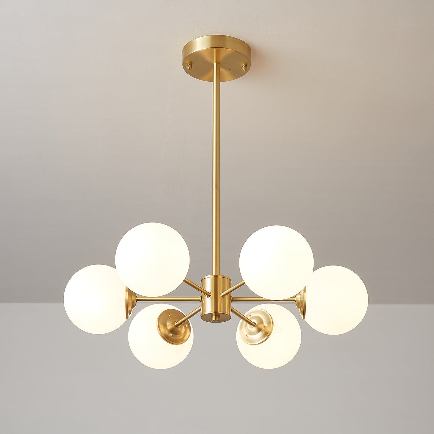 Elysium Crystal Chandelier - Dimmable LED Light, Elegant Design