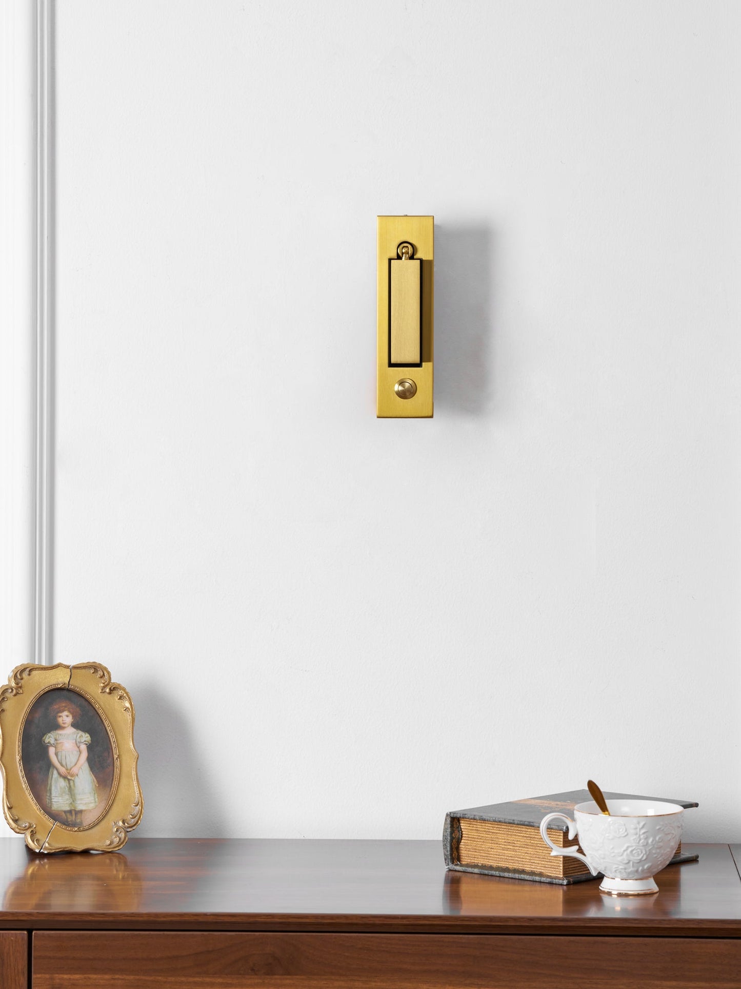 Professional Embedded Bedside Sconce with Adjustable Light and USB Por