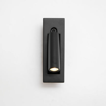Professional Embedded Bedside Sconce with Adjustable Light and USB Por