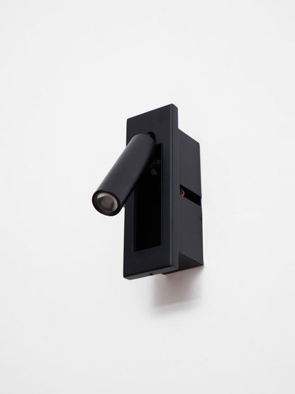 Professional Embedded Bedside Sconce with Adjustable Light and USB Por