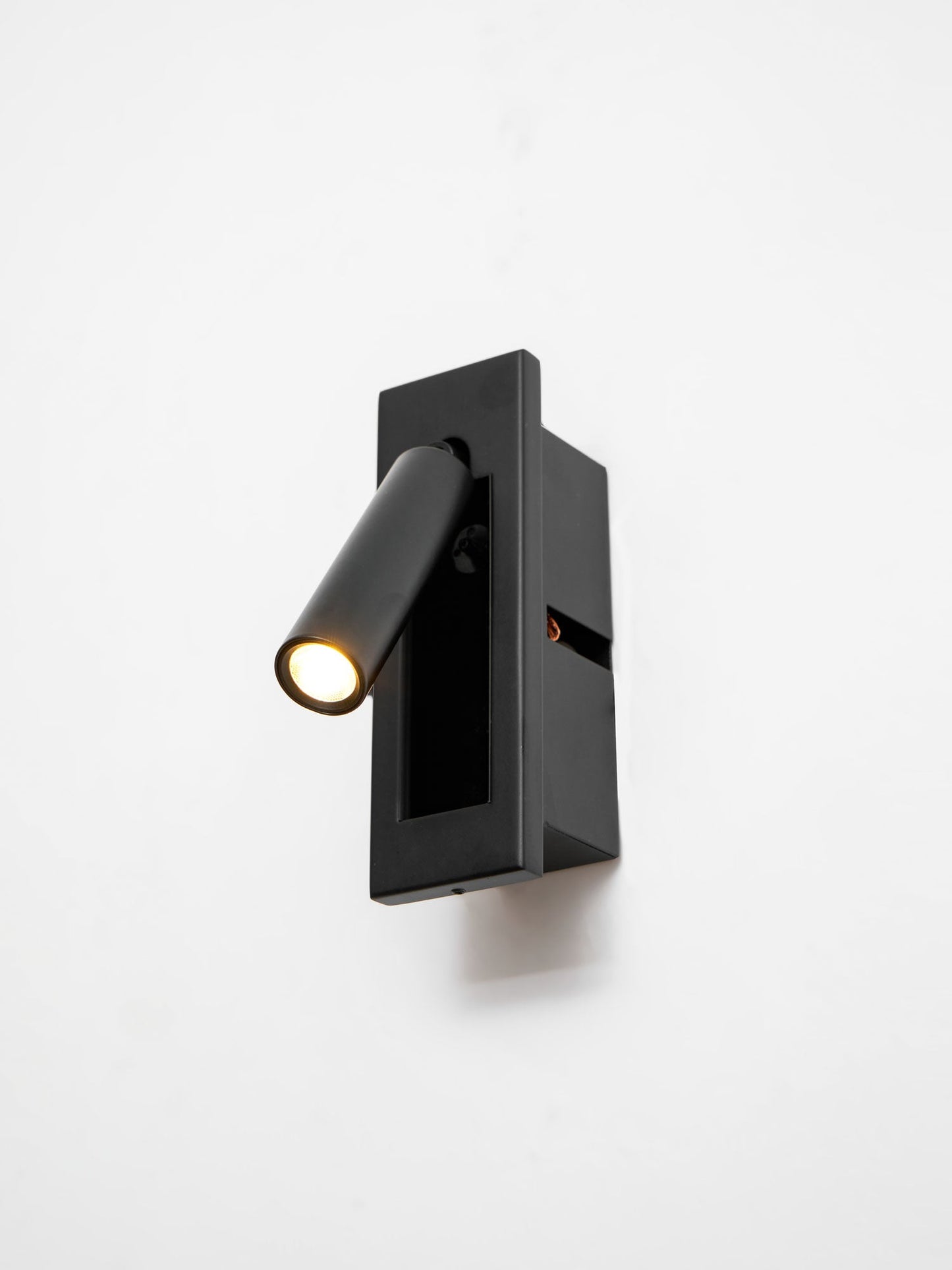 Professional Embedded Bedside Sconce with Adjustable Light and USB Por