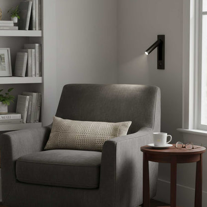 Professional Embedded Bedside Sconce with Adjustable Light and USB Por