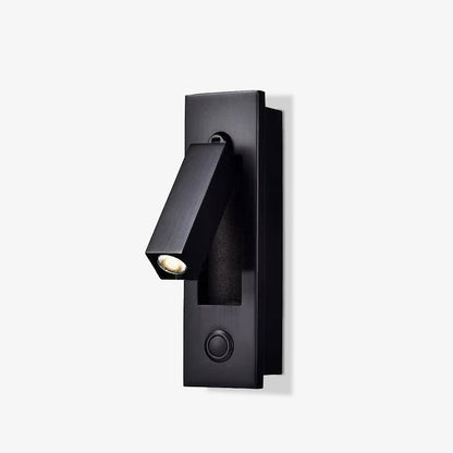 Professional Embedded Bedside Sconce with Adjustable Light and USB Por