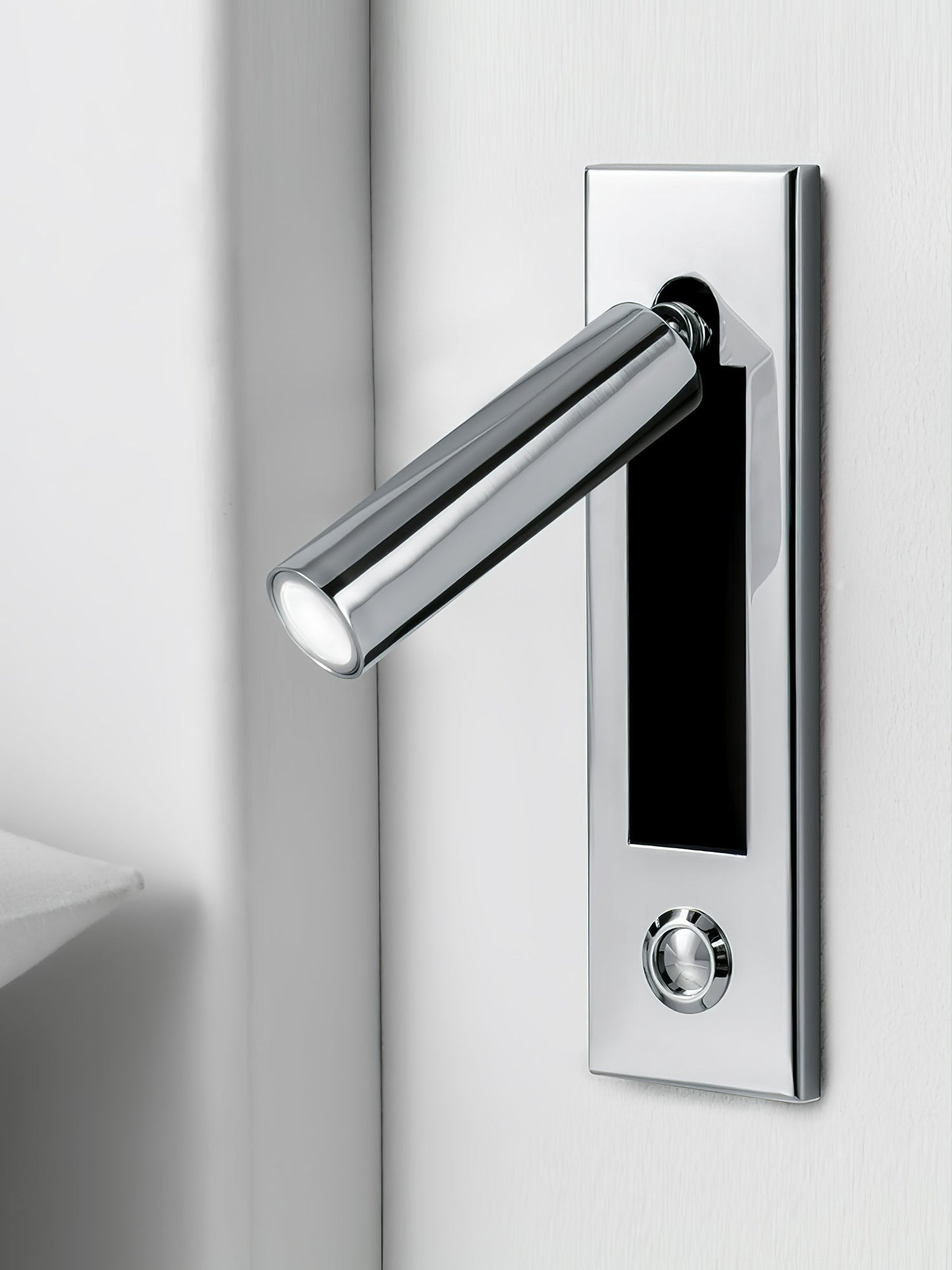 Professional Embedded Bedside Sconce with Adjustable Light and USB Por