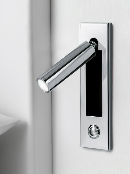 Embedded Bedside Plug-in Sconce with Dimmable Light & USB Charging