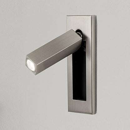 Professional Embedded Bedside Sconce with Adjustable Light and USB Por