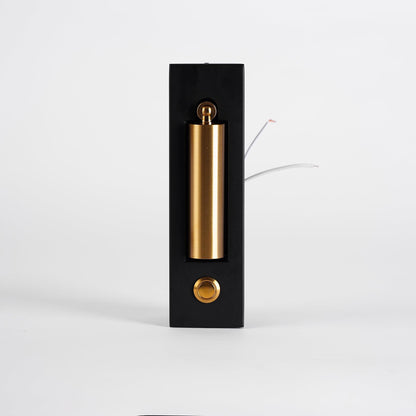 Embedded Bedside Plug-in Sconce with Dimmable Light & USB Charging