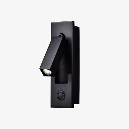 Professional Embedded Bedside Sconce with Adjustable Light and USB Por