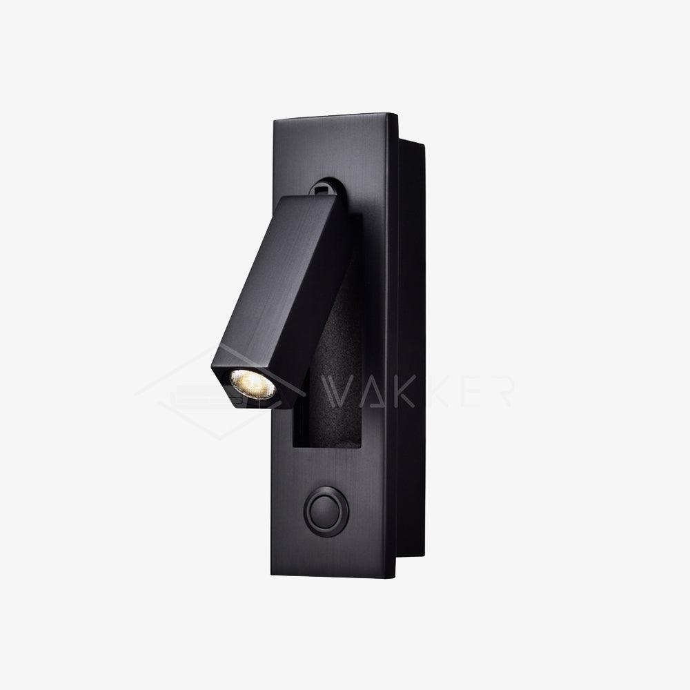 Embedded Bedside Plug-in Sconce with Dimmable Light & USB Charging