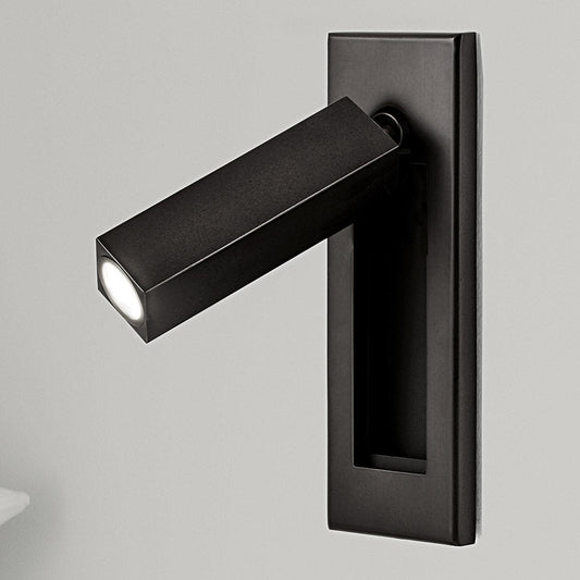 Professional Embedded Bedside Sconce with Adjustable Light and USB Por
