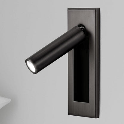 Embedded Bedside Plug-in Sconce with Dimmable Light & USB Charging