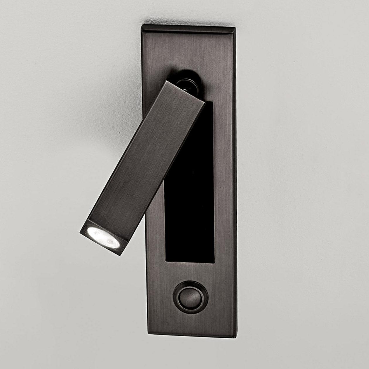 Professional Embedded Bedside Sconce with Adjustable Light and USB Por