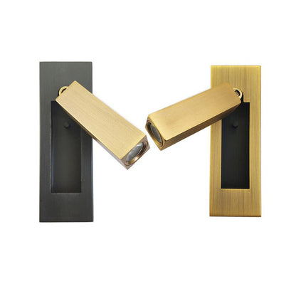 Professional Embedded Bedside Sconce with Adjustable Light and USB Por