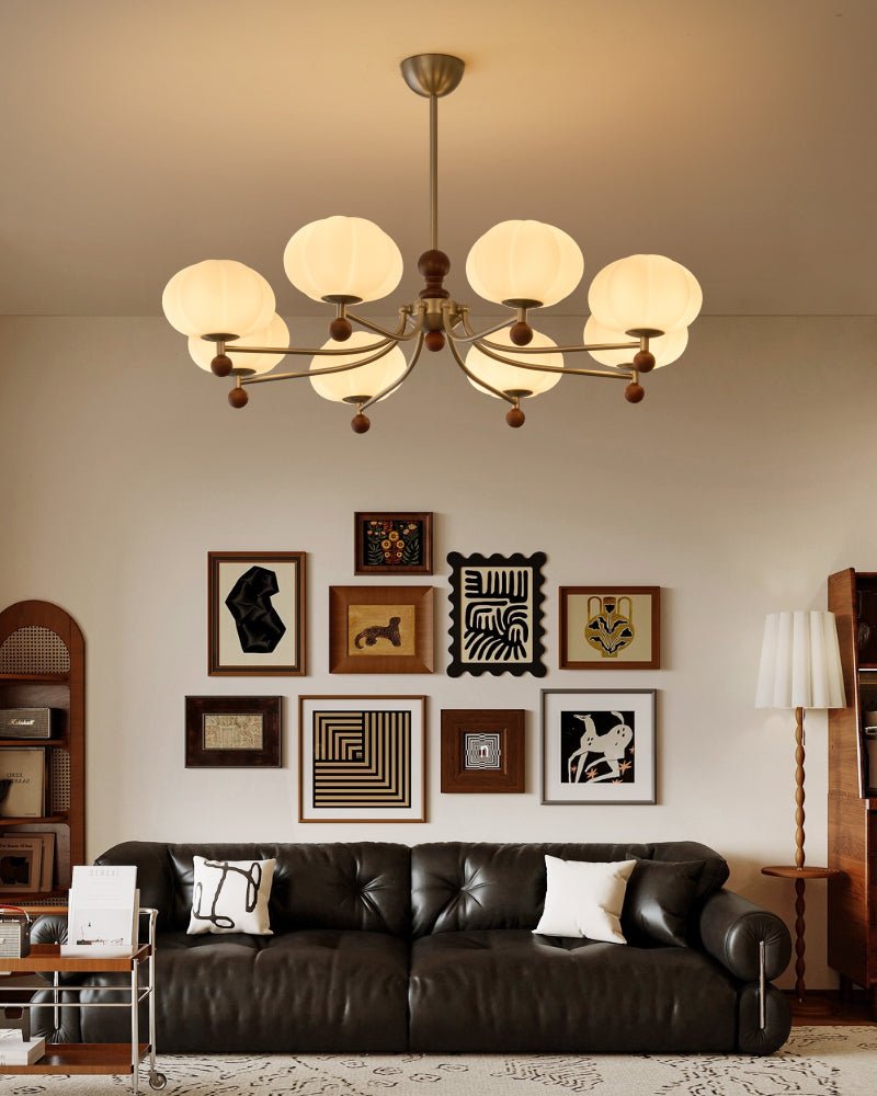 Emberlyn Bloom 6-Light Chandelier with Elegant Floral Design & Adjusta