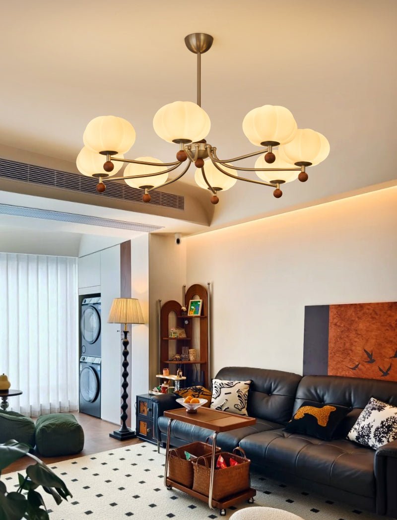 Emberlyn Bloom 6-Light Chandelier with Elegant Floral Design & Adjusta