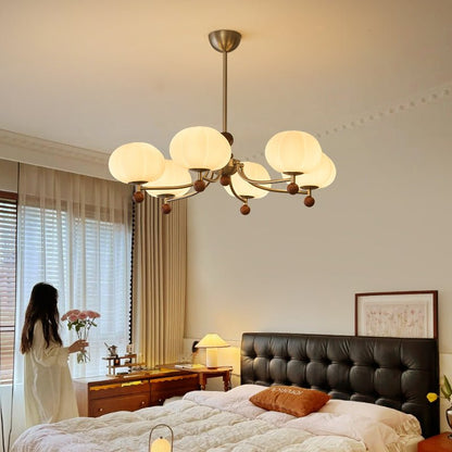 Emberlyn Bloom 6-Light Chandelier with Elegant Floral Design & Adjusta