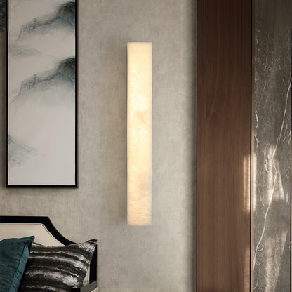 Emerson Alabaster Wall Lamp - Adjustable Brightness & Elegant Design