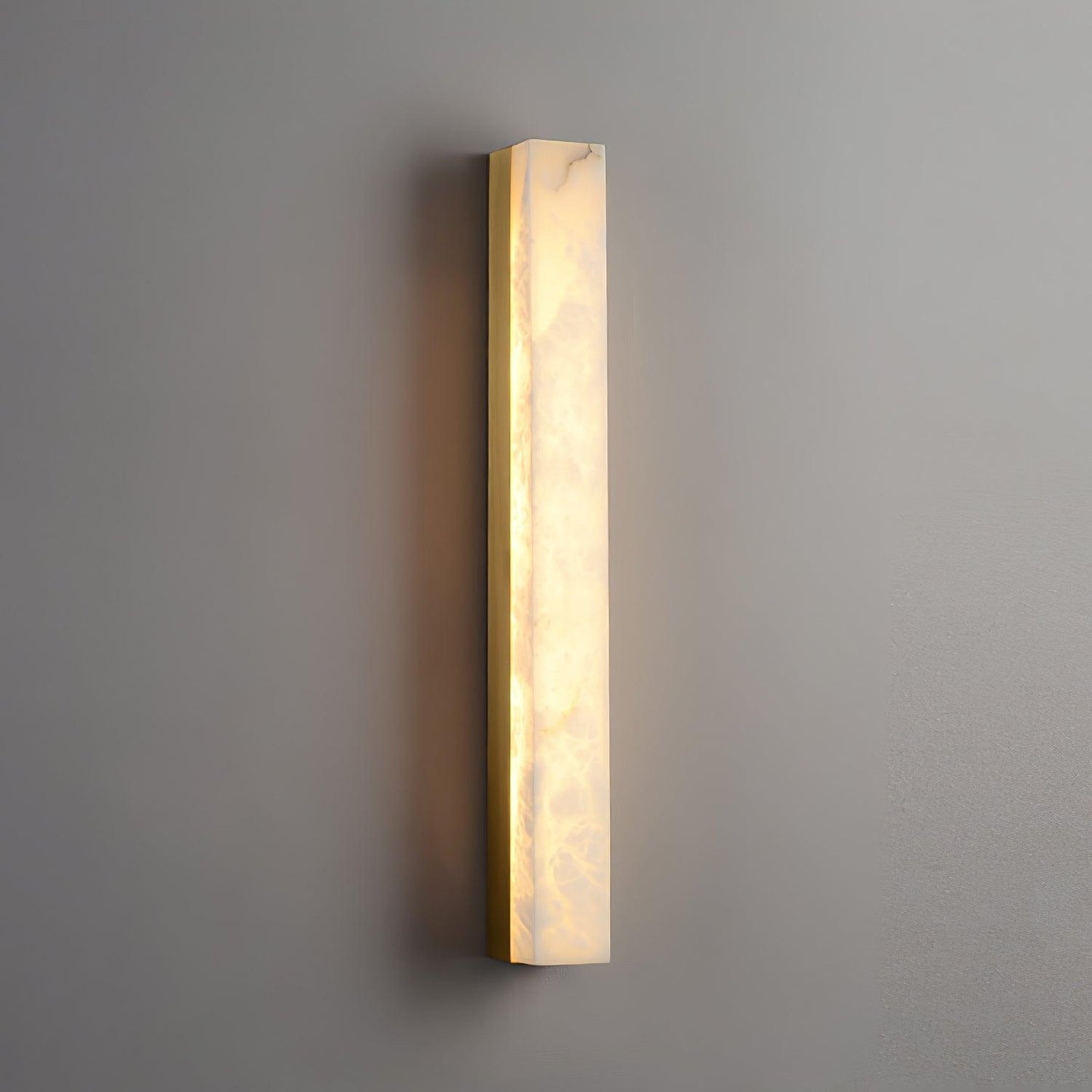 Emerson Alabaster Wall Lamp - Adjustable Brightness & Elegant Design