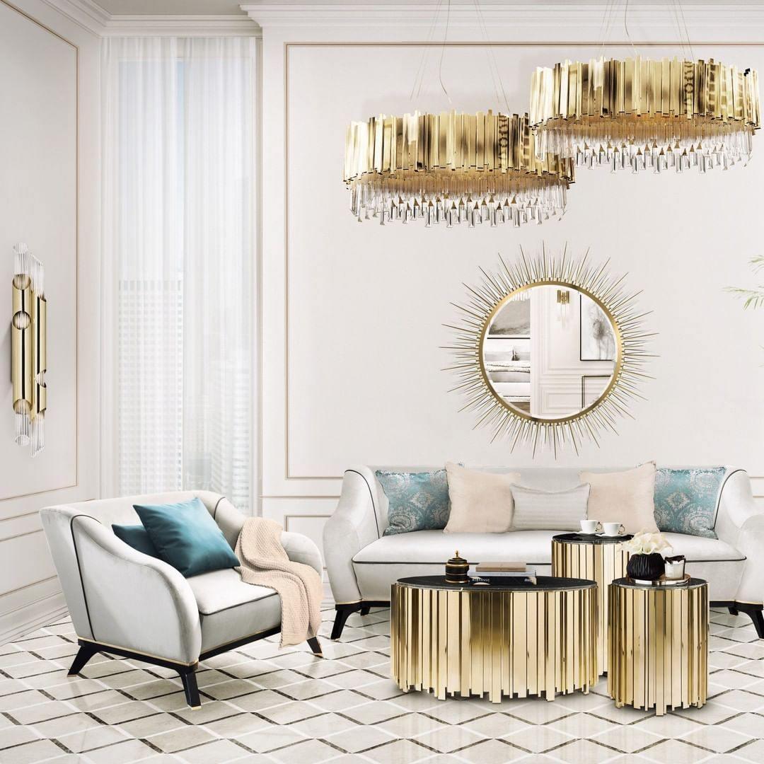 Empire Chandelier - Elegant Crystal Design with Adjustable Height & LE