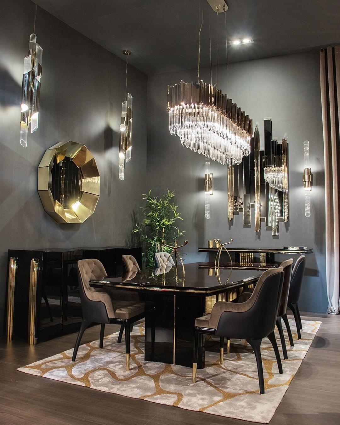 Empire Chandelier - Elegant Crystal Design with Adjustable Height & LE