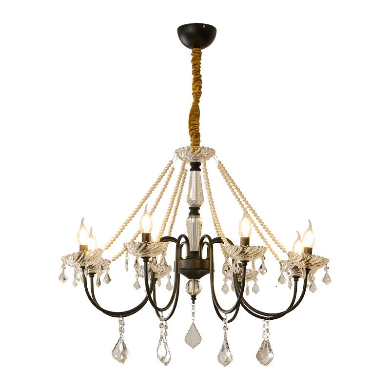 Empress Crystal Chandelier - Elegant Design with Dimmable Lighting