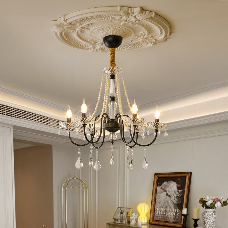 Empress Crystal Chandelier - Elegant Design with Dimmable Lighting