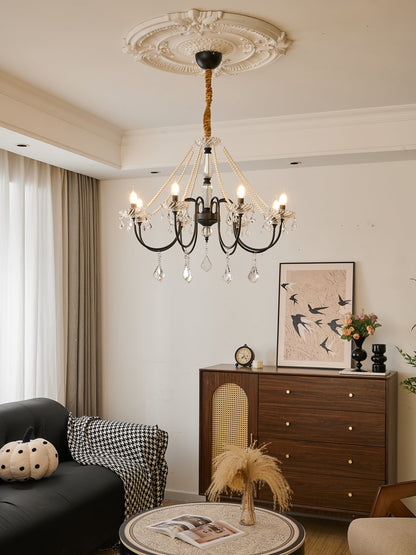 Empress Crystal Chandelier - Elegant Design with Dimmable Lighting