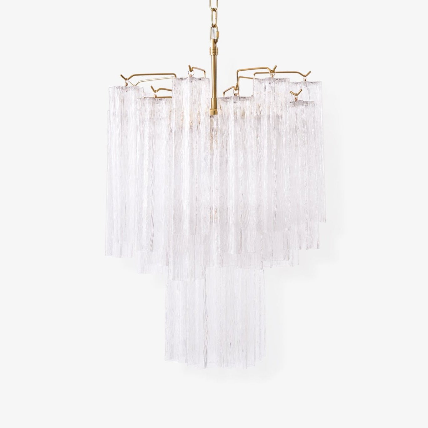 Giselle Crystal Glass Chandelier - Elegant Design & Adjustable Height