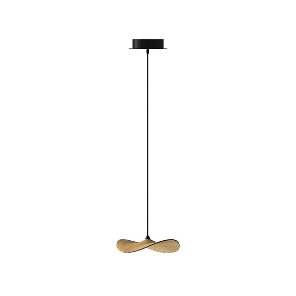 Modern Empty Leaf Chandelier - Elegant Design with Adjustable Height