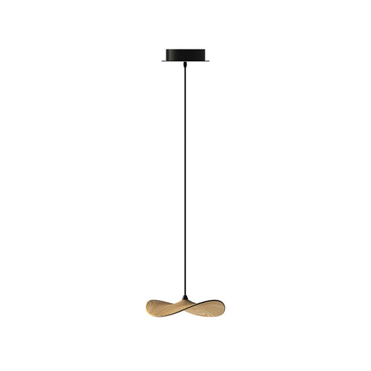 Modern Empty Leaf Chandelier - Elegant Design with Adjustable Height