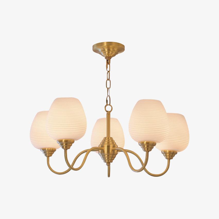 Alton Chandelier - Elegant Lighting Fixture with Adjustable Height & L