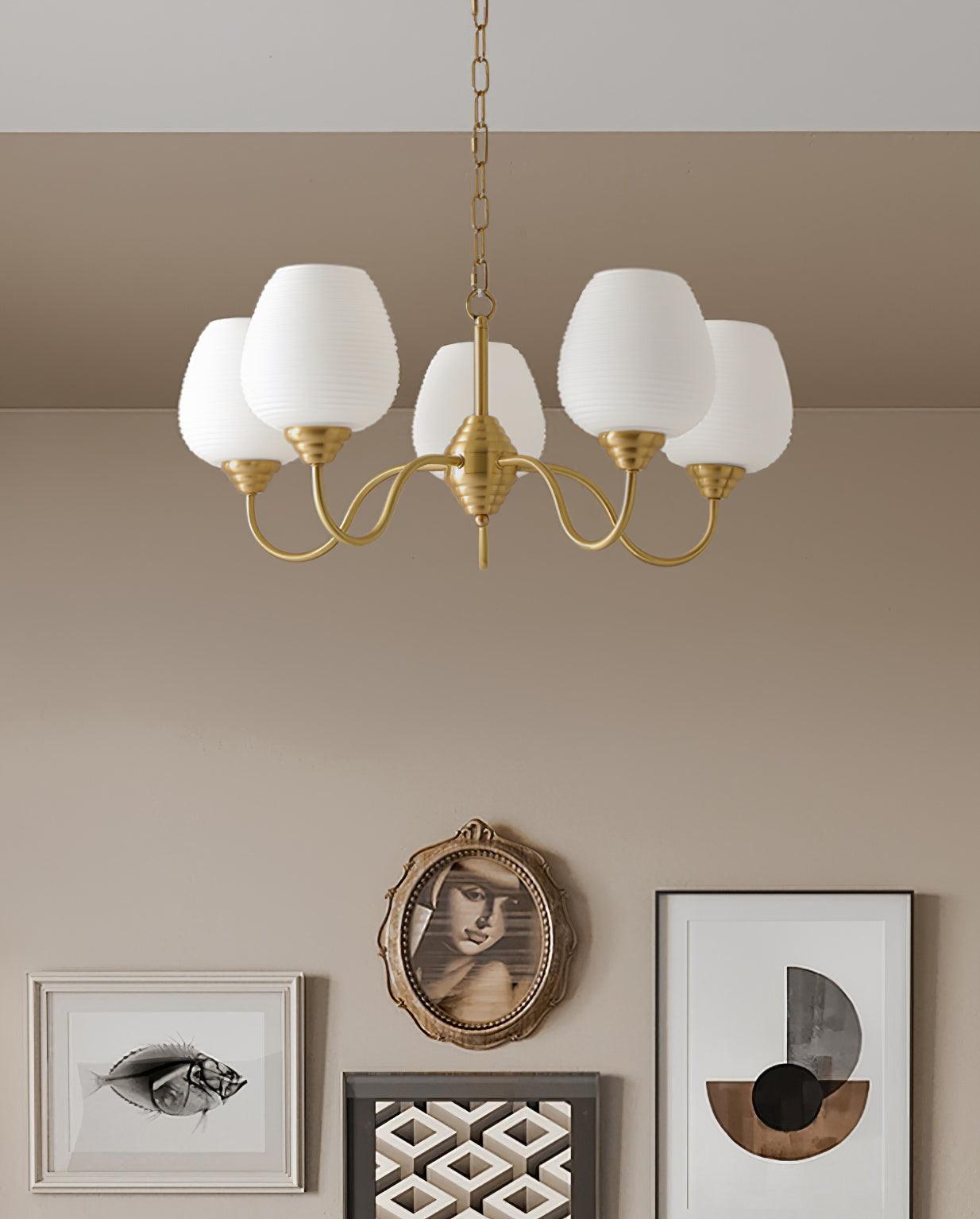 Alton Chandelier - Elegant Lighting Fixture with Adjustable Height & L