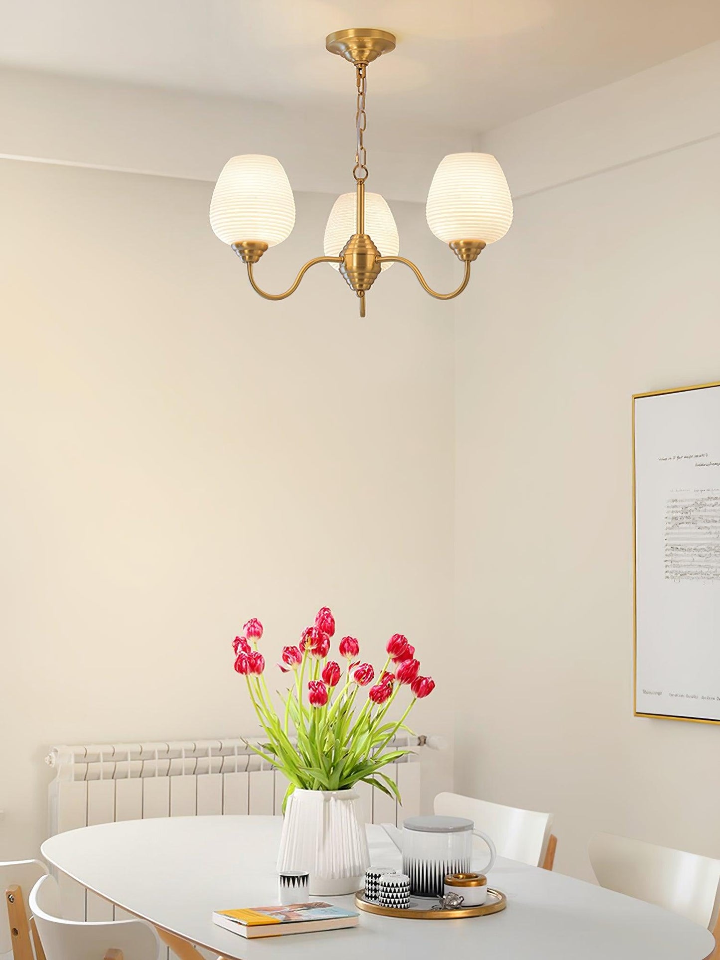 Alton Chandelier - Elegant Lighting Fixture with Adjustable Height & L