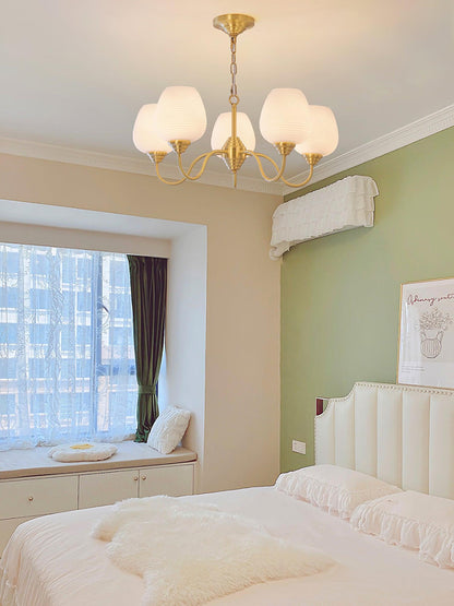 Alton Chandelier - Elegant Lighting Fixture with Adjustable Height & L