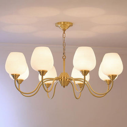 Alton Chandelier - Elegant Lighting Fixture with Adjustable Height & L