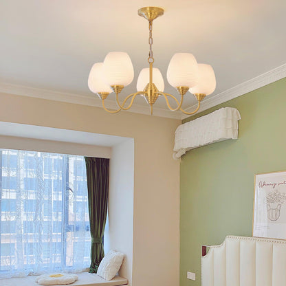 Alton Chandelier - Elegant Lighting Fixture with Adjustable Height & L