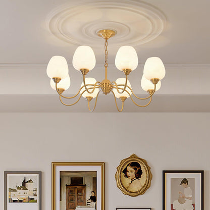 Alton Chandelier - Elegant Lighting Fixture with Adjustable Height & L