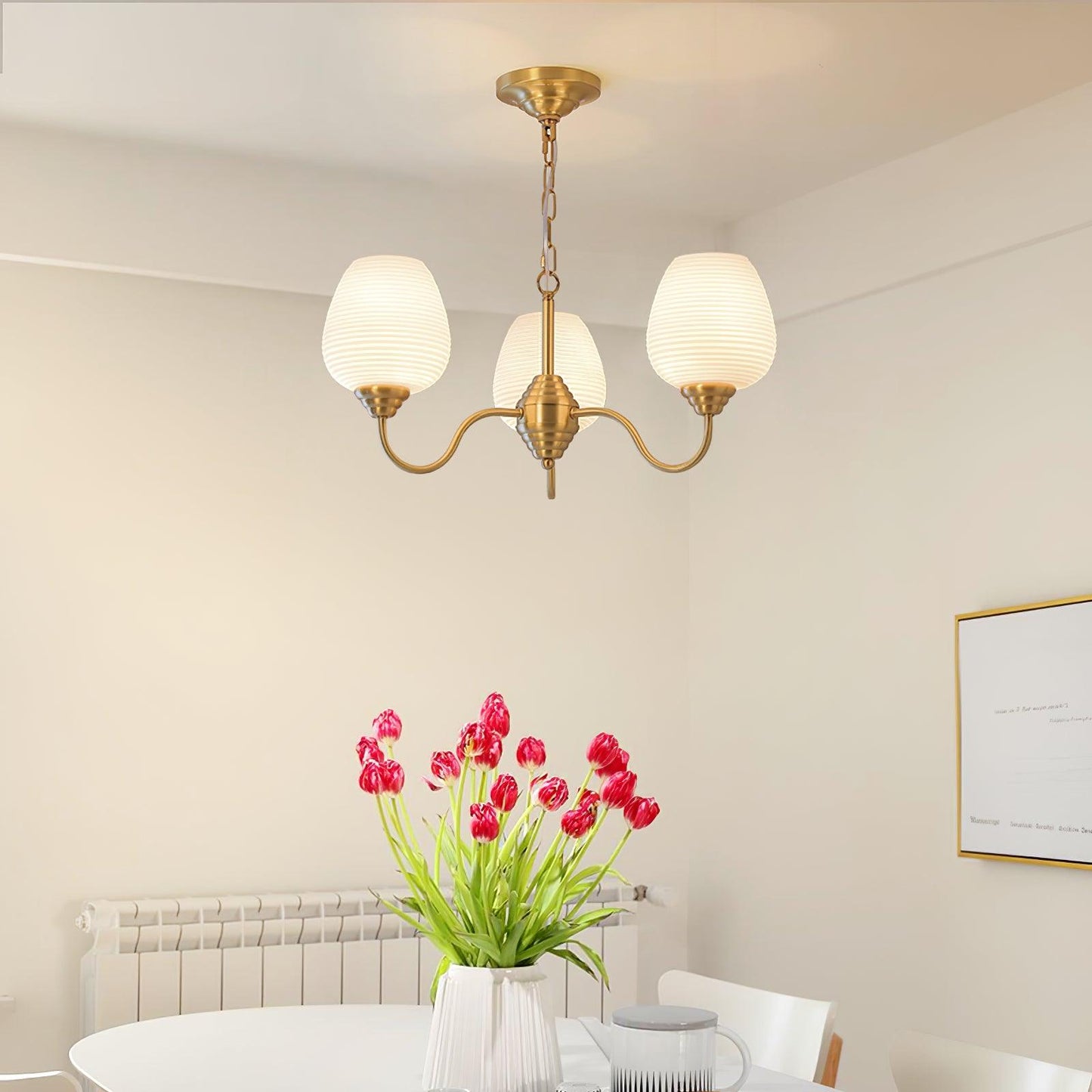 Alton Chandelier - Elegant Lighting Fixture with Adjustable Height & L