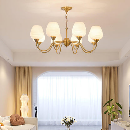 Alton Chandelier - Elegant Lighting Fixture with Adjustable Height & L