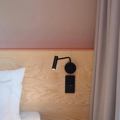 Minimalist Disc LED Wall Sconce - Energy Efficient, Adjustable Brightn